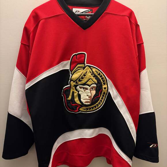 Vintage Ottawa Senators NHL Mesh Jersey Red Pro Player Size XL - Picture 2 of 9